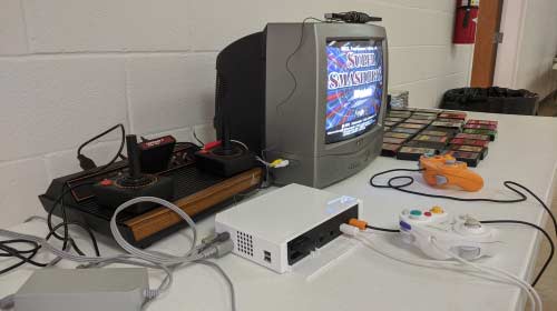 crt with super smash bros melee